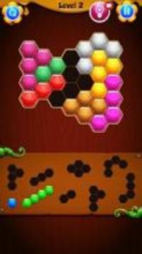 Hexa! Block Puzzle Jewels游戏截图2