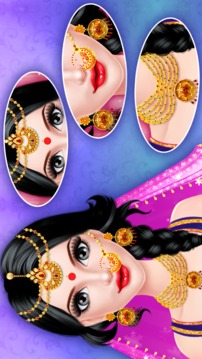 Indian Princess Stylist Dressup游戏截图4