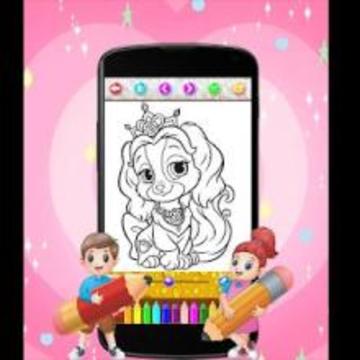 Coloring Princess Book For Kids游戏截图3