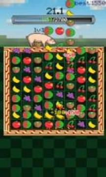 Pigs Like Fruits:Match3 Puzzle游戏截图5