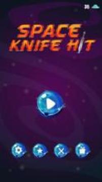 Space Knife Hit游戏截图1