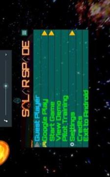 Solar Spade - 3D Retro Space Shooter Arcade游戏截图1