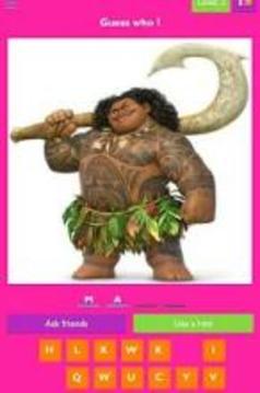 Disney Princess Moana Quiz Game游戏截图1