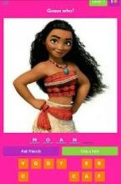 Disney Princess Moana Quiz Game游戏截图5