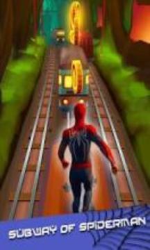 Subway Spider Rush 2游戏截图2