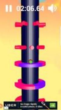 Master Ball: Helix Bouncing Jump游戏截图2