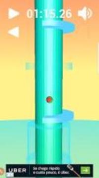 Master Ball: Helix Bouncing Jump游戏截图1