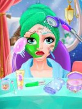 Ice Princess Makeover Salon Fashion Makeup游戏截图5