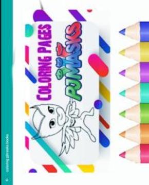 PJ Heroes Masks Coloring Book for Kids游戏截图2