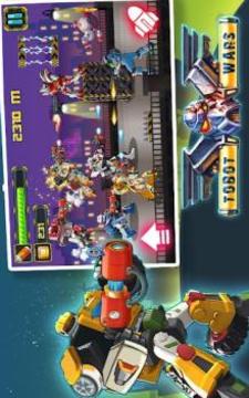 Super Tobot Shooter Jetpack游戏截图4