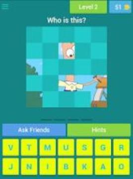 Phineas and Ferb Game - Quiz游戏截图3