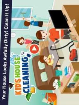 Kids House Cleaning - Messy Kids House Helper游戏截图5