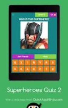 Superheroes Quiz 2游戏截图4