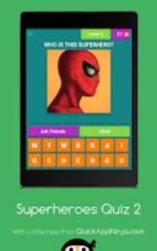 Superheroes Quiz 2游戏截图5