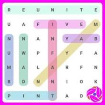 Words Search Crossword Puzzle free游戏截图1