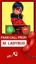 Miraculous Fake call from Ladybug游戏截图1