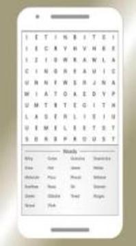 Words Search Crossword Puzzle free游戏截图2