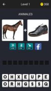 2 Pics 1 Word - Mix Words游戏截图4