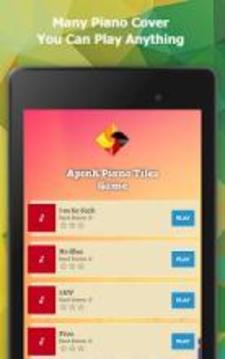 Apink Piano Tiles Game游戏截图3