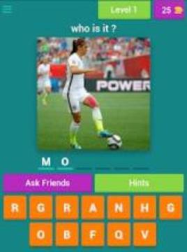 women soccer quiz 2018游戏截图4