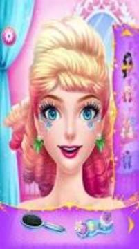 Cinderella Fashion Salon - Makeup & Dress Up游戏截图3