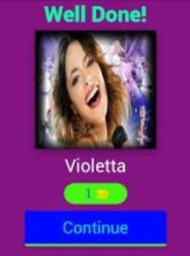 Violetta Quiz游戏截图3