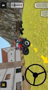 Tractor Simulator 3D: Extreme Log Transport游戏截图3