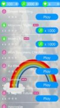 Enchanted Rainbow Piano Tiles游戏截图4