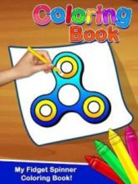 Fidget Spinner Coloring Book For Kids游戏截图4