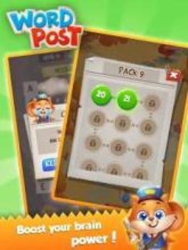 Word Post: Link & Crush Letters in Crossword Games游戏截图1