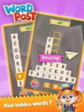 Word Post: Link & Crush Letters in Crossword Games游戏截图2