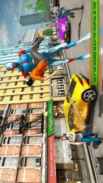 Flying Robot Amazing Super Hero City Rescue Heroes游戏截图4