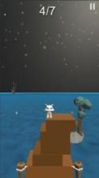 Cat Stack Jump 3D - Block Stacking Games游戏截图3