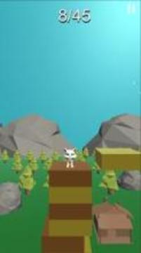 Cat Stack Jump 3D - Block Stacking Games游戏截图4