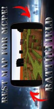 New War map Battlefield map for MCPE游戏截图3