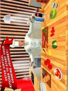 Real Cooking Games - Top Chef Virtual Kitchen游戏截图5