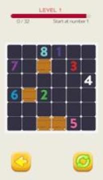 Connect Numbers Puzzle游戏截图1