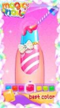 Nail Spa Salon: Manicure Fashion girls Game游戏截图2