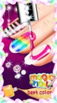 Nail Spa Salon: Manicure Fashion girls Game游戏截图1