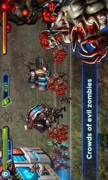 Robot Vs Zombies Game游戏截图2