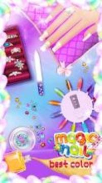 Nail Spa Salon: Manicure Fashion girls Game游戏截图3