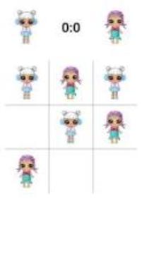 Surprise Tic Tac Toe Dolls Game游戏截图4