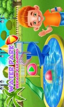 Water Park Repair Cleaning: Dream Garden Cleanup游戏截图2