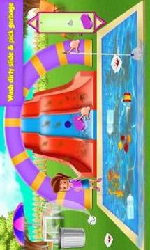 Water Park Repair Cleaning: Dream Garden Cleanup游戏截图4