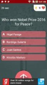 Nobel Prize Quiz游戏截图5