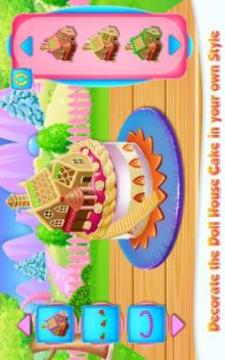 Doll House Cake Cooking游戏截图1