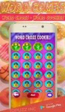Word Cross - Cookies : Crossy Games游戏截图5