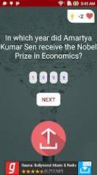 Nobel Prize Quiz游戏截图2