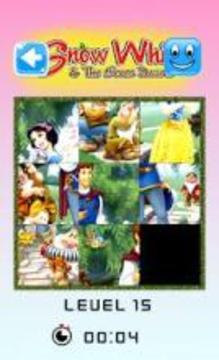 Snow White Slide Puzzle: sliding puzzle for kids游戏截图3