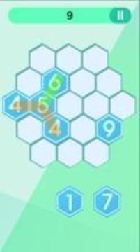 Hexa Puzzle, Connect-3游戏截图1